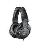 Audio-Technica ATH-M30X slušalke, 3.5 mm, črne, 96dB/mW, mikrofon