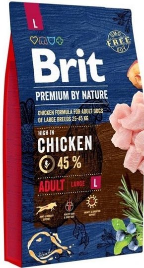Brit hrana za pse Premium by Nature Adult L
