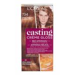 L´Oréal Paris Casting Creme Gloss barva za lase za barvane lase za vse vrste las 48 ml odtenek 734 Golden Honey