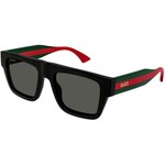 Gucci GG1868S 001 ONE SIZE (53) Črna/Siva