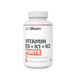 GymBeam Vitamin D3+K1+K2 Forte