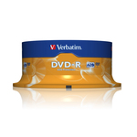 DVD-R disk Verbatim 4,7 GB, 16x, (AZO) 25 kosov