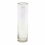 WEBHIDDENBRAND DutZ steklena vaza, Cilinder, višina 25 cm, premer 6,5 cm, barva prozorna