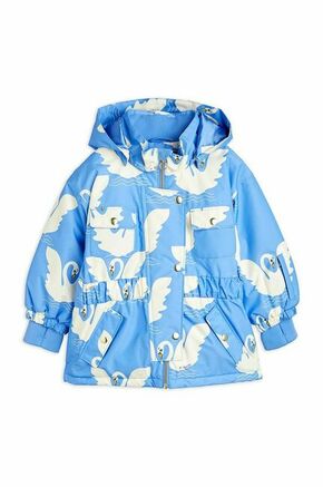 Otroška jakna Mini Rodini - modra. Otroški jakna iz kolekcije Mini Rodini. Podložen model