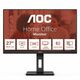 Monitor AOC 68,6 cm (27,0") 27E3QAF 1920x1080 75Hz IPS 4ms VGA HDMI DisplayPort 2xUSB3.2 Pivot Zvočniki 3H sRGB99,9% AdaptiveSync Essential