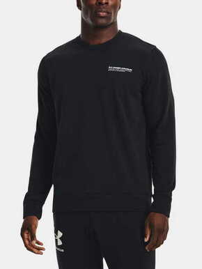 Under Armour Pulover UA Rival Terry Logo Crew-BLK L