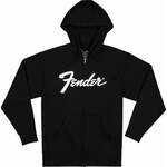 Fender Kapuco Transition Logo Zip Front Hoodie Black L