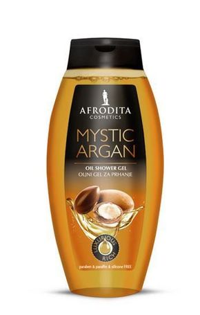 Kozmetika Afrodita Mystic Argan gel za prhanje