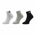Unisex nizke nogavice adidas Cushioned Sportswear Ankle Socks 3 Pairs IC1281 Siva