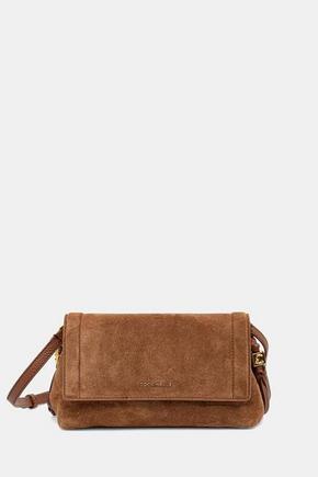 Coccinelle crossbody torbica ženska semišasta rjava E5.VCB.55.01.01