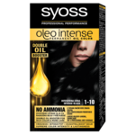 Syoss Oleo Intense barva za lase, 1-10 intenzivno črna