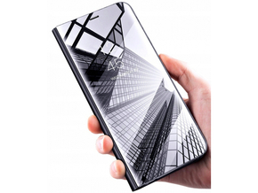 Onasi Clear View za Samsung Galaxy A02s A025 - črna