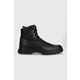 Čevlji BOSS Eloy moški, črna barva, 50503296 - črna. Čevlji iz kolekcije BOSS. Model je izdelan iz kombinacije tekstilnega materiala in naravnega usnja. Model z mehkim, oblikovanim vložkom zagotavlja udobje.