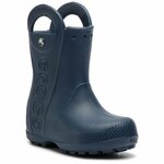 Crocs Dežni škornji mornarsko modra 32 EU Handle Rain Boot Kids