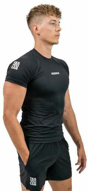Nebbia Workout Compression T-Shirt Performance Black 2XL Fitnes majica