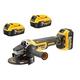Dewalt DCG405P3 akumulatorska kotna vibracijska brusilnik