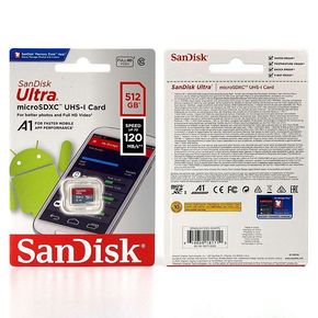 SanDisk microSD 512GB spominska kartica