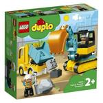 Lego Duplo Town tovornjak in bager na gosenicah- 10931