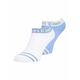 Calvin Klein nogavice (2-pack) - modra. Kratke nogavice iz zbirke Calvin Klein. Model izdelan iz raztegljive vzorčaste tkanine. Vključena sta dva para