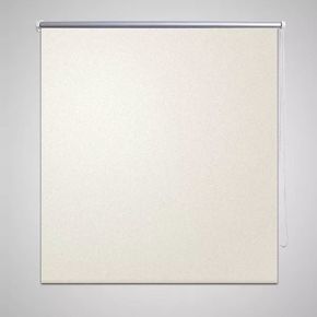 VidaXL Roleta za okna 120 x 230 cm umazano bela
