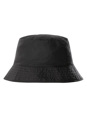 Dvostranski klobuk The North Face črna barva - črna. Klobuk iz kolekcije The North Face. Model z ozkim robom