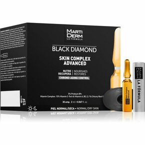 MartiDerm Black Diamond Skin Complex Advanced ampulice za utrujeno kožo 30x2 ml