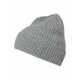 Kapa iz kašmirja Tommy Hilfiger siva barva - siva. Kapa iz kolekcije Tommy Hilfiger. Model izdelan iz enobarvne pletenine.