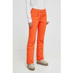 Smučarske hlače Descente Nina oranžna barva - oranžna. Smučarske hlače iz kolekcije Descente. Model izdelan vodoodpornega materiala.
