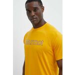 Športna kratka majica Marmot Windridge Graphic rumena barva - rumena. Športna kratka majica iz kolekcije Marmot. Model izdelan iz materiala, ki odvaja vlago.
