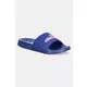 Natikači Ellesse Filippo Slide moški, SHZF0834 - modra. Natikači iz kolekcije Ellesse. Model je izdelan iz ekološkega usnja. Idealno za bazen, plažo ali sprehode.