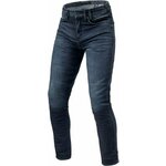 Rev'it! Jeans Carlin SK Dark Blue 34/31 Motoristične jeans hlače