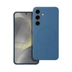 OEM SILICONE MAG COVER ovitek, združljiv z MagSafe, za SAMSUNG A27, modre barve