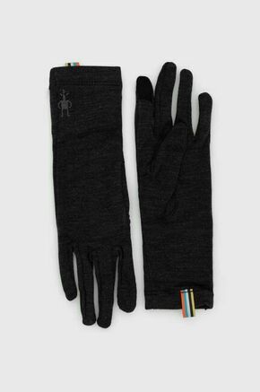 Rokavice Smartwool Thermal Merino črna barva - črna. Rokavice iz kolekcije Smartwool. Model izdelan iz materiala z merino volno