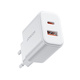NEW 20W hitri polnilec USB-C USB-A + iPhone Lightning kabel 1m