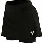 Compressport Performance Skirt W Black S Tekaške kratke hlače