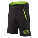 Etape Freedom moške kolesarske hlače, črno-zelene, L