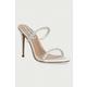 Steve Madden natikači z visoko peto ženski Bethani bež 11005602.985