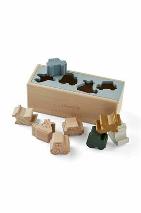 Lesena igrača za otroke Liewood Midas - modra. Lesena igrača iz kolekcije Liewood. Izdelano iz visokokakovostnega naravnega lesa.