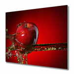 tulup.si Steklena podloga za rezanje Apple in vode 2x30x52 cm