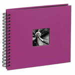 Hama Foto album FINE ART 36x32 cm, 50 strani, roza, spirala, lepilo