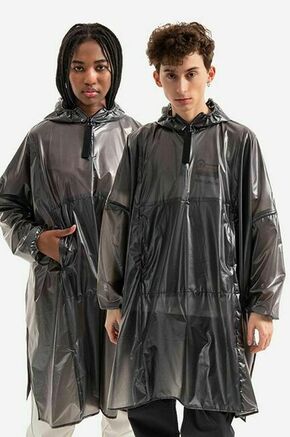 Vodoodporna jakna Rains Long Ultralight črna barva - črna. Vodoodporna jakna iz kolekcije Rains. Lahek model