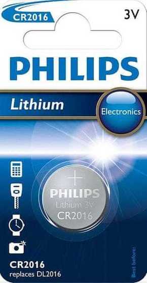 Philips baterija CR2016