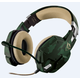 Trust GXT 322C gaming slušalke, 3.5 mm, rjav/zelena, 112dB/mW, mikrofon