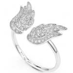 Amen Izvirni srebrni prstan s cirkoni Angels RW (Obseg 51 mm) srebro 925/1000