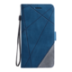 Preklopna torbica za Samsung Galaxy A25 5G, WLGO-Lines, modra