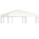 Streha za paviljon 310 g/m² 3x3 m kremno bela