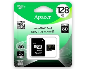 Apacer microSDXC 128GB spominska kartica