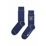 Nogavice Happy Socks x Elton John Blue Jean Baby - modra. Nogavice iz kolekcije Happy Socks. Model izdelan iz elastičnega, vzorčastega materiala.