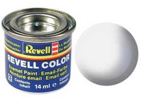 Barva emajla Revell - 32105: bela mat