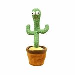 Netscroll Mehak kaktus, ki poje, pleše, predvaja glasbo in ponavlja besede, CactusToy